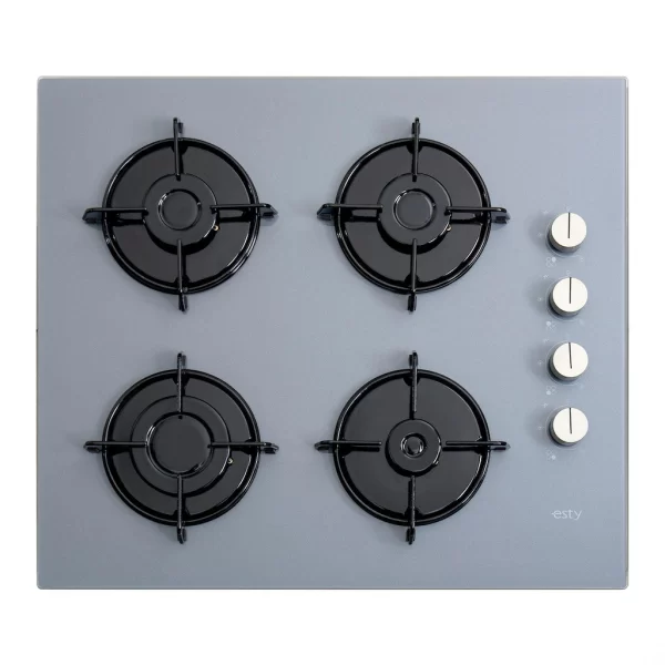 Esty AEF6605S01 - ACO5335S01 - 3471 Gri Cam Ankastre Set - Görsel 3